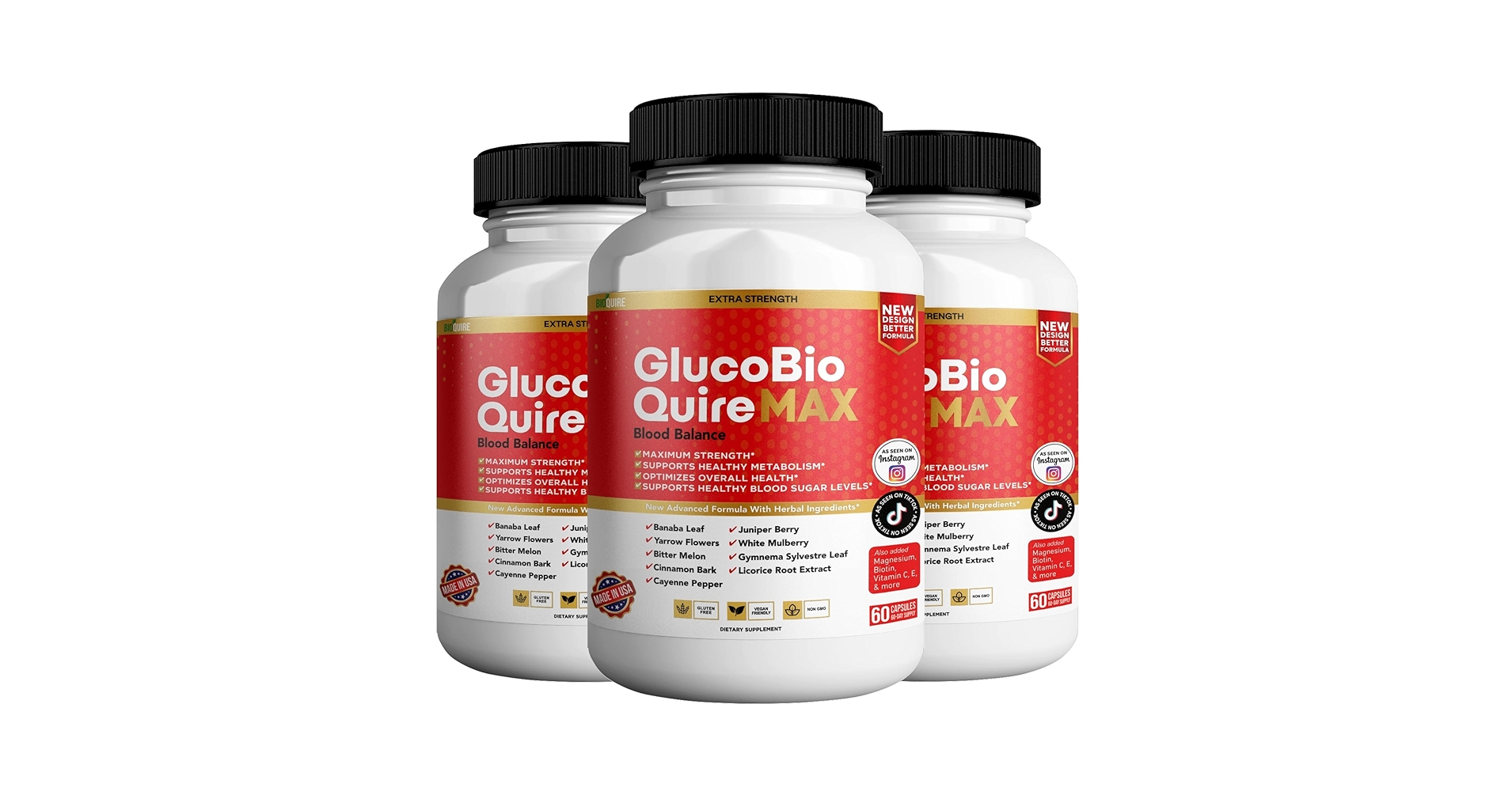 Amazon.com: BIOQUIRE Gluco Bio Quire Max Blood Balance Ultra